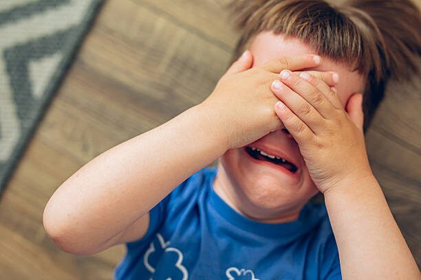 パニック泣きの見通しを考える親